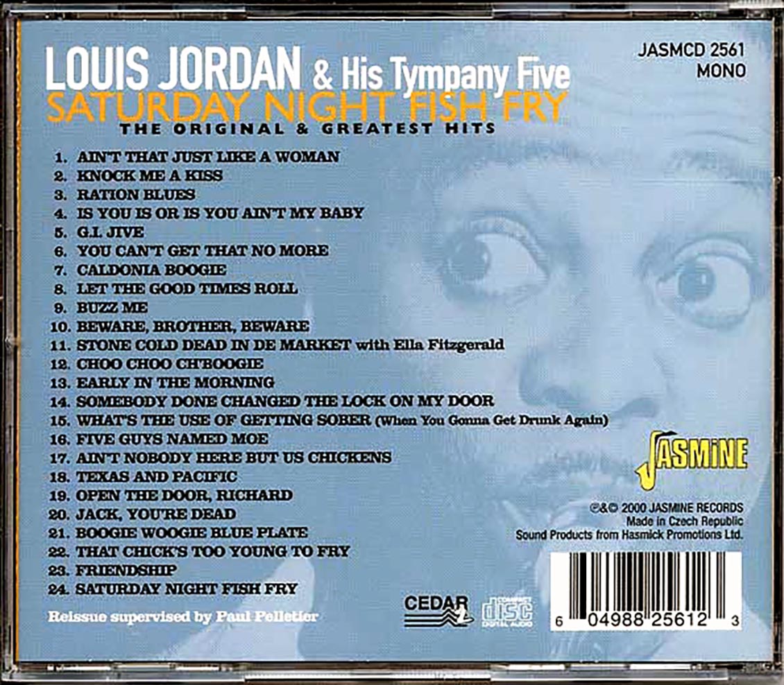 Louis Jordan & His Tympany Five - Saturday Night Fish Fry: The Original Greatest Hits (24 tracks)