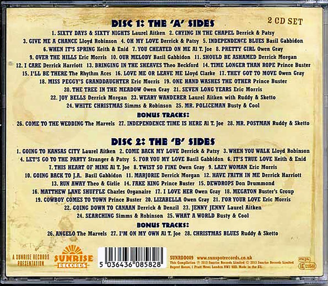Prince Buster, Theo Beckford, Derrick Morgan, Etc. - The Story Of Blue Beat: The Best In Ska 1962 Part 3 (56 tracks) (2xCD)
