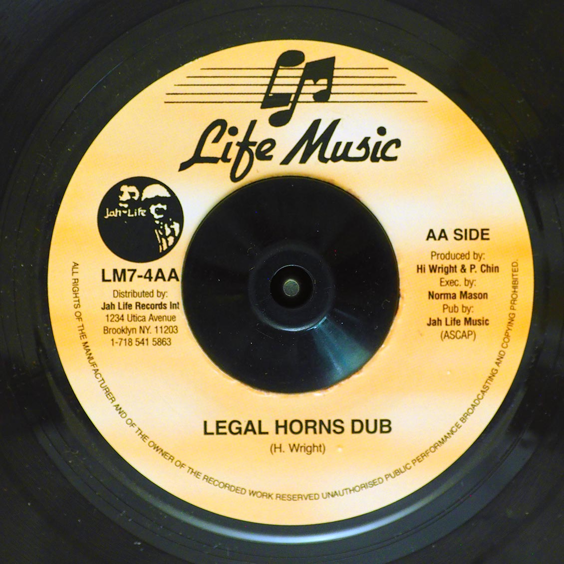 Selessiphy - If Yu Did Hear  /  Legal Horns Dub (rhythm: "Legalise It")