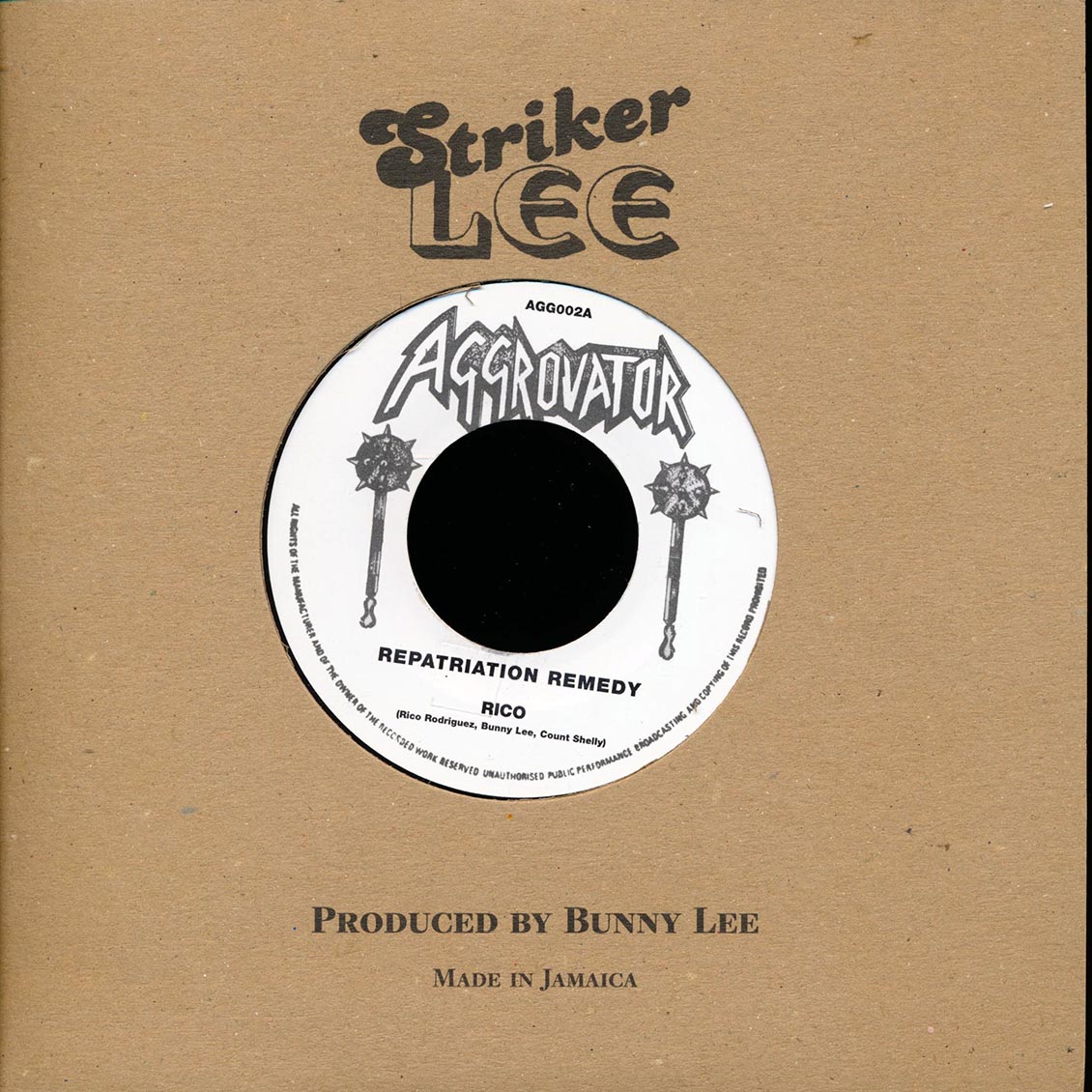 Rico Rodriguez - Repatriation Remedy  /  The Aggrovators - Must Go Home Dub