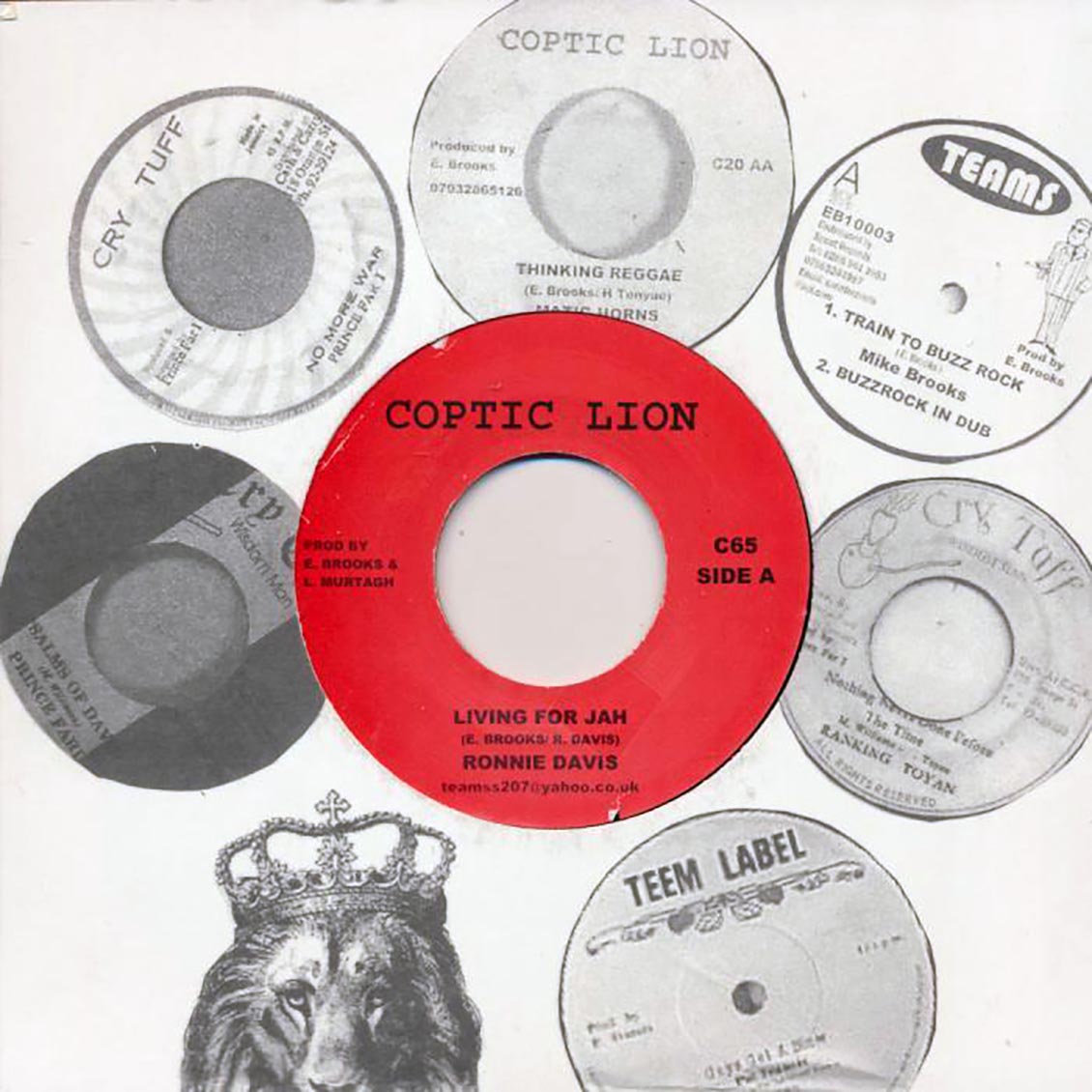 Ronnie Davis - Living For Jah  /  Version (rhythm: "Mike Brooks - Lead Us Jah")