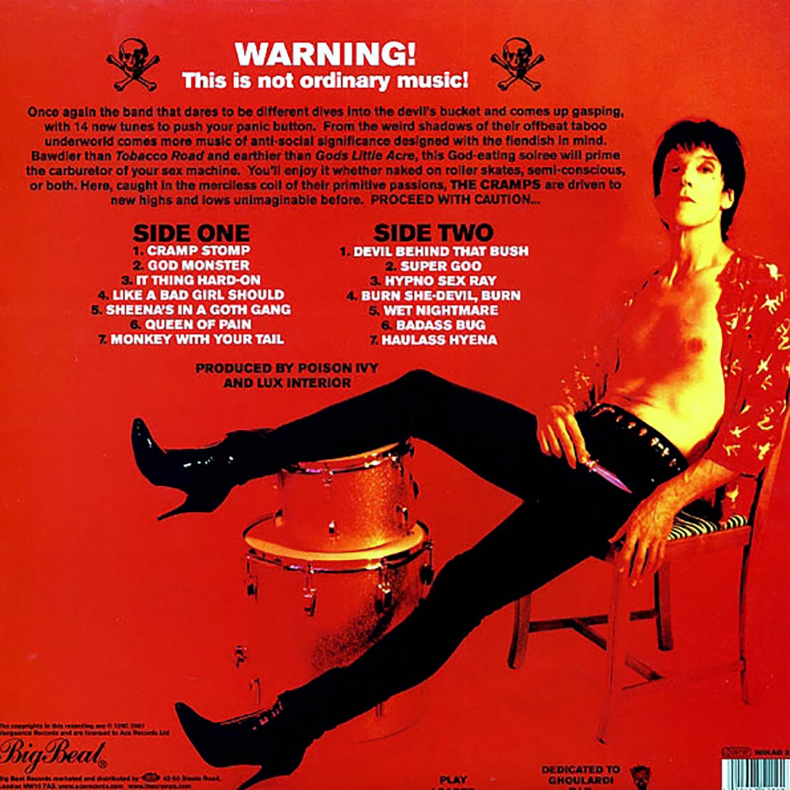 The Cramps - Big Beat From Badsville (180g) (colored vinyl)