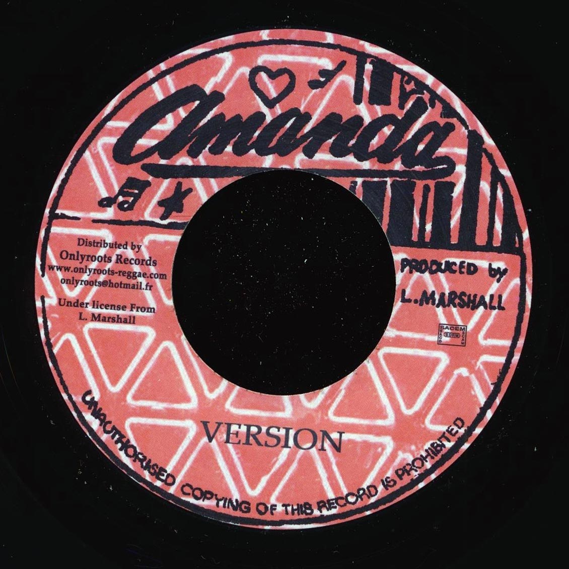 Larry Marshall - My Foreparent  /  Version (France press)