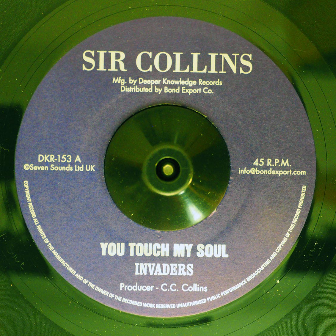 Invaders - You Touch My Soul  /  Invaders - Version (rhythm: "Power House")
