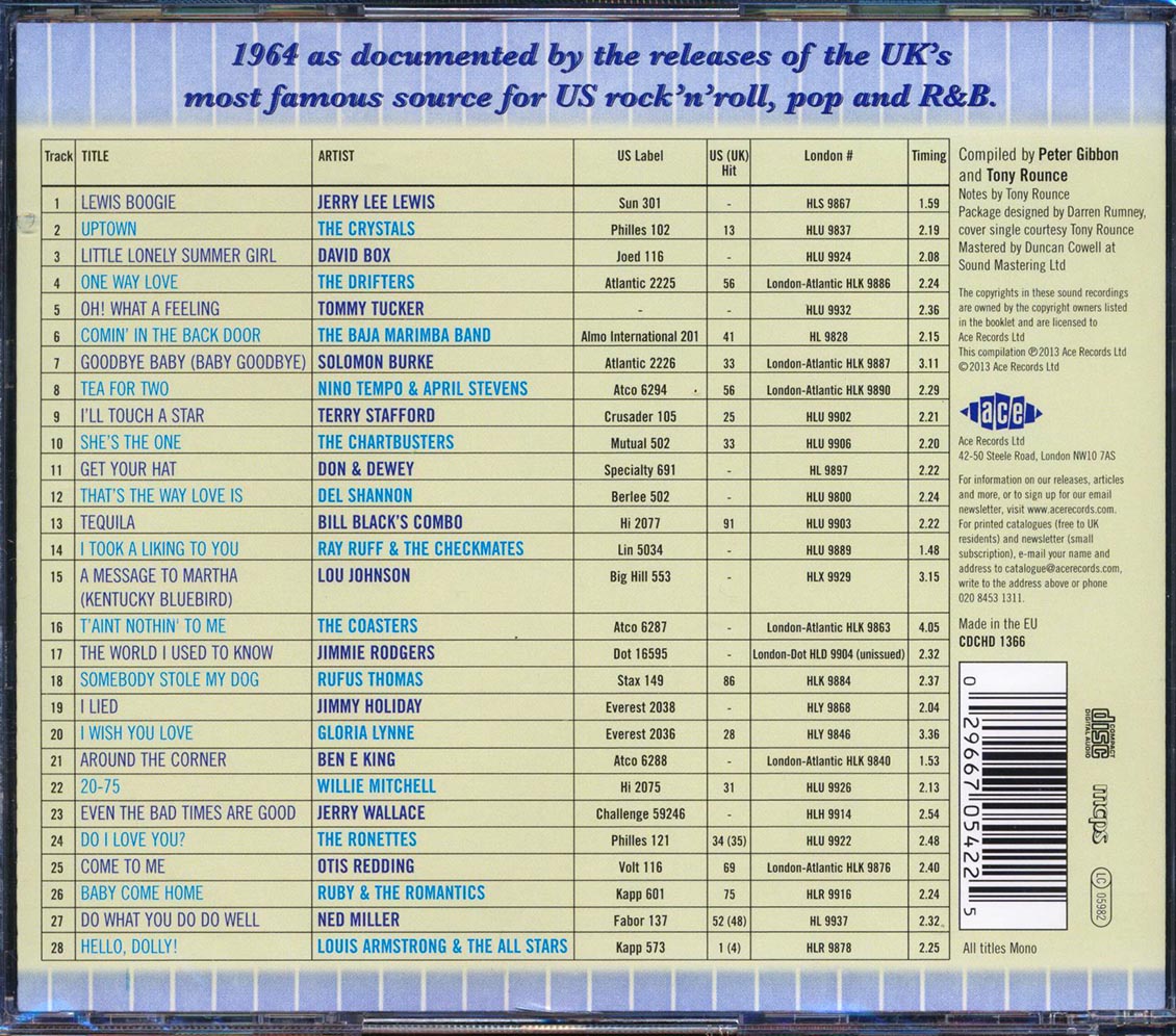 Various - The London American Label Year By Year: 1964 (28 tracks)