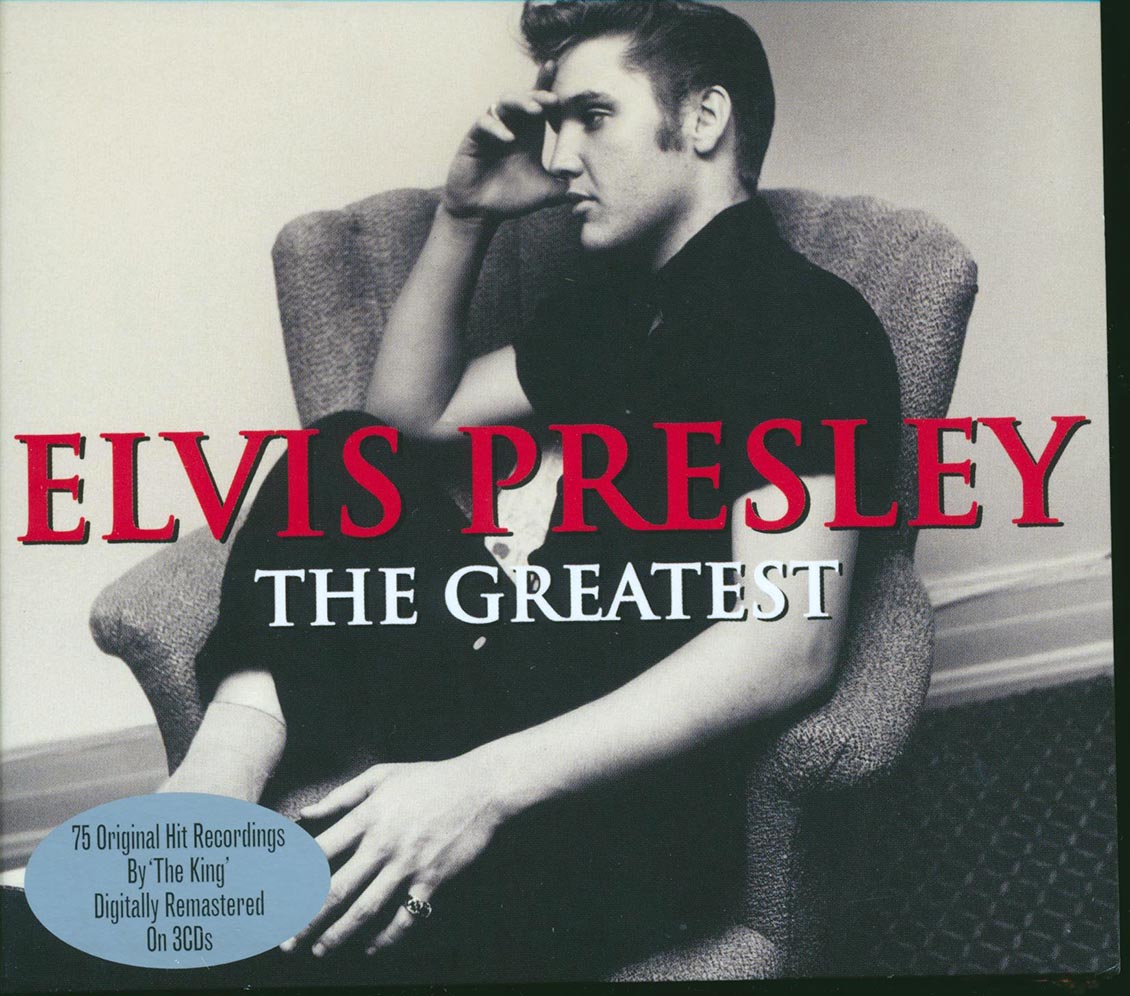 Elvis Presley - The Greatest (75 tracks) (3xCD) (deluxe 3-fold digipak)