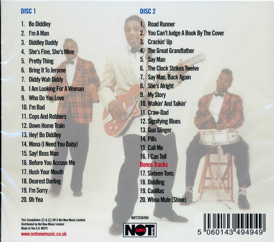 Bo Diddley - The Single Collection (40 tracks) (2xCD)