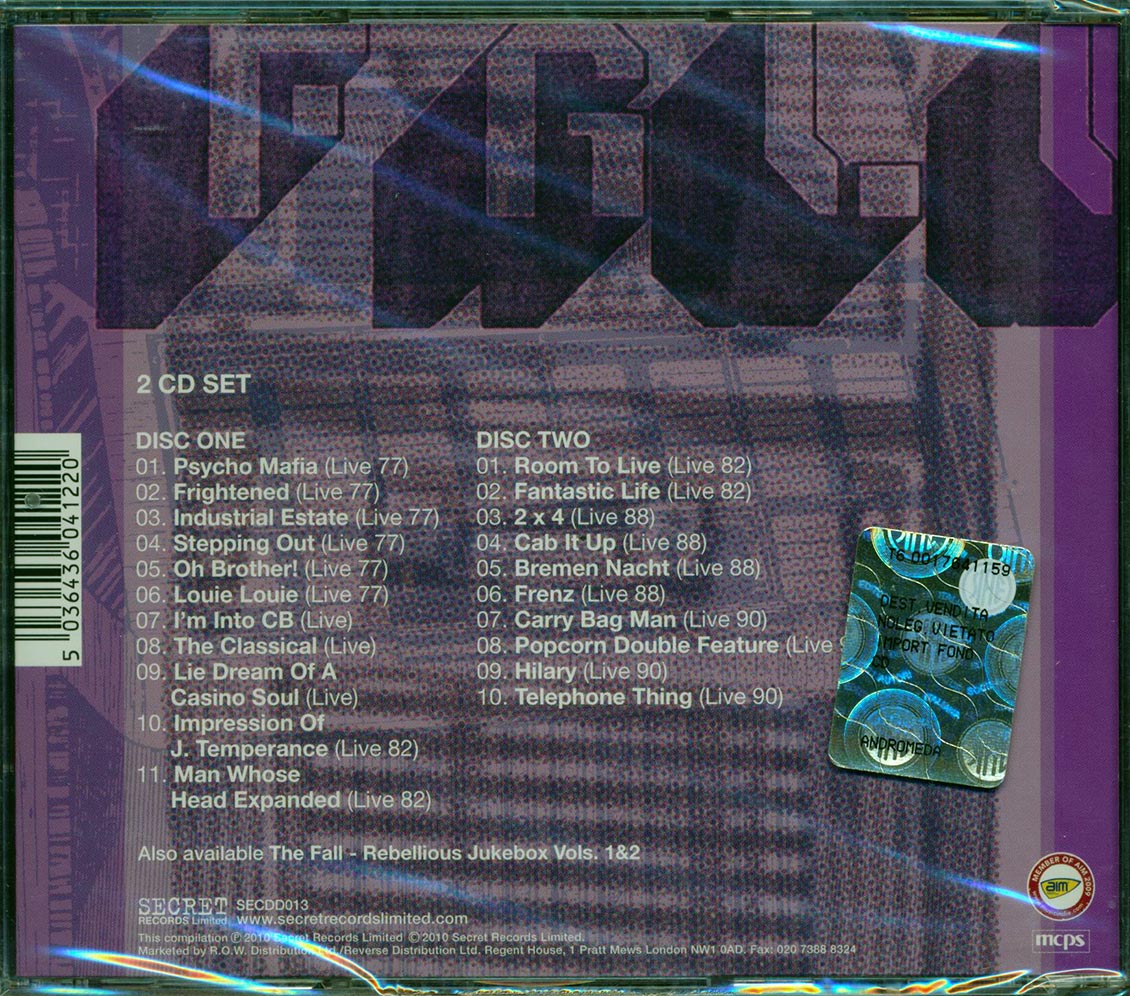 The Fall - Rebellious Jukebox Volume 3 (2xCD)