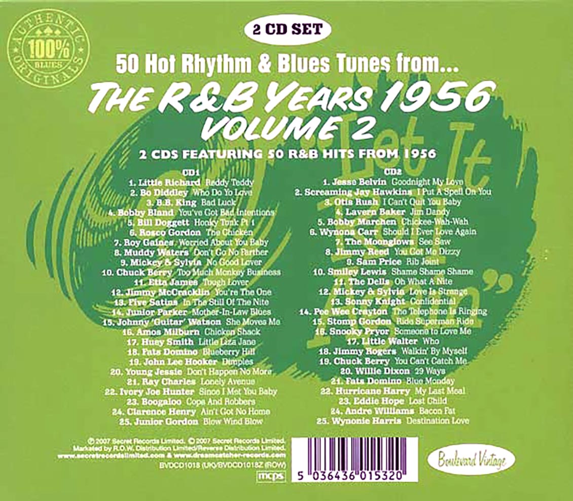 Various - The R & B Years: 1956 Volume 2 (2xCD)