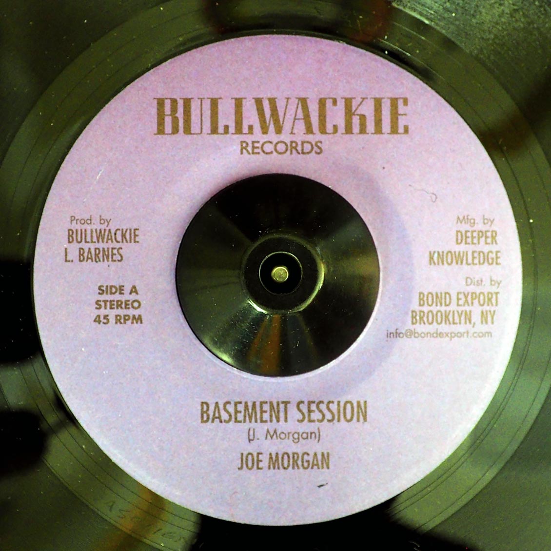 Joe Morgan - Basement Session  /  Reckless Breed - Basement Scrub