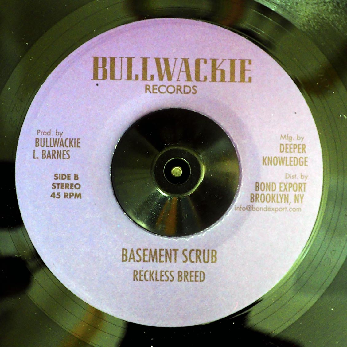 Joe Morgan - Basement Session  /  Reckless Breed - Basement Scrub
