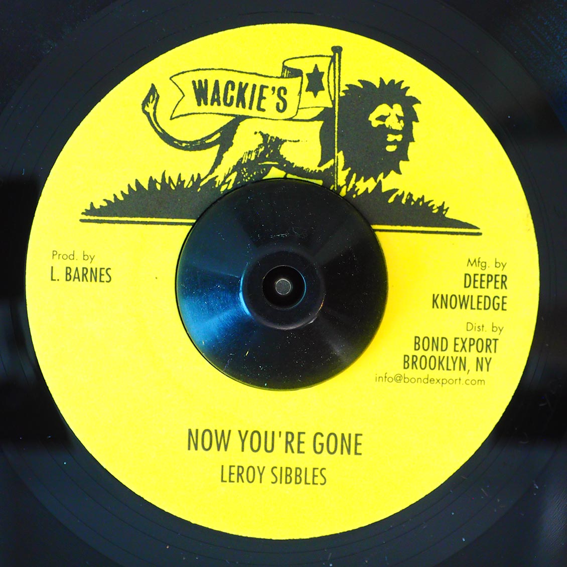 Leroy Sibbles - Now You're Gone  /  Soul Syndicate - Version