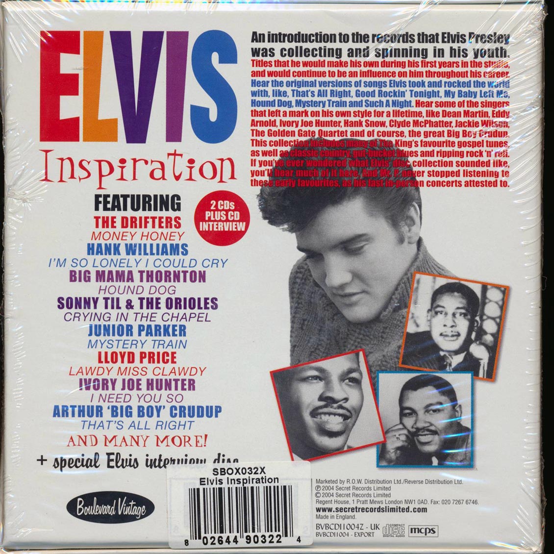 Various - Elvis Inspiration (3xCD)