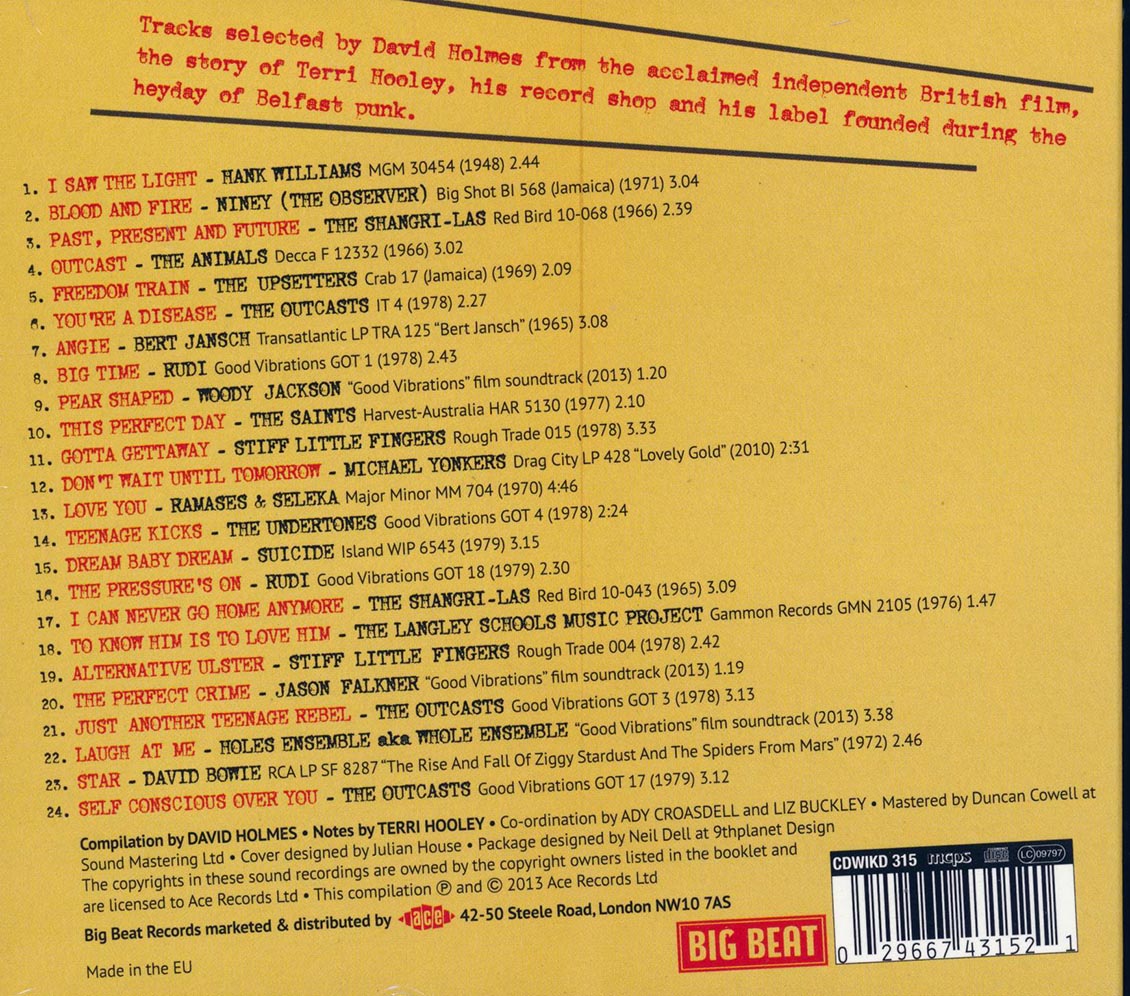 Various - Good Vibrations: A Record Shop, A Label, A Film Soundtrack (24 tracks)