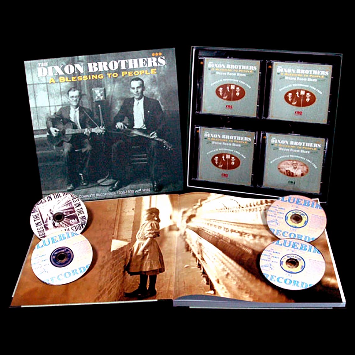 The Dixon Brothers - A Blessing To People: Complete Recordings 1936-1938, Plus More (5xCD) (LP-size box set)