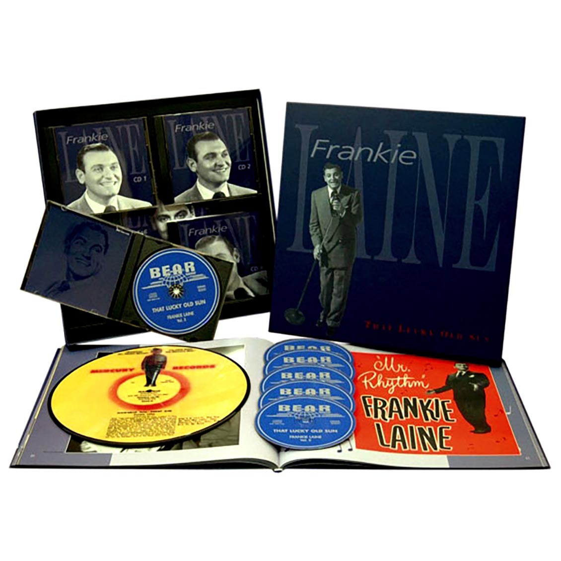 Frankie Laine - That Lucky Old Sun (6xCD) (LP-size box set) (incl. large book) (incl. 10")