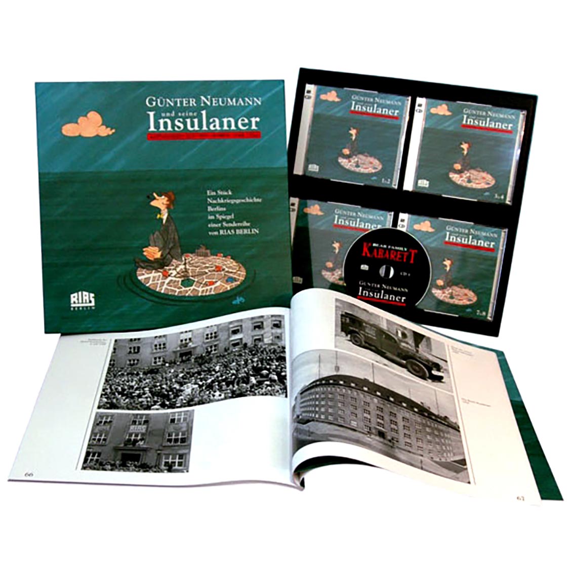 Guenther Neumann - Guenther Neumann Und Seine Insulaner: Aufahmen Aus Den Jahren 1948-1964 (8xCD) (LP-size box set)