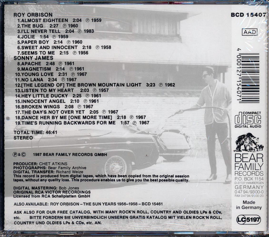 Roy Orbison & Sonny James - The RCA Sessions
