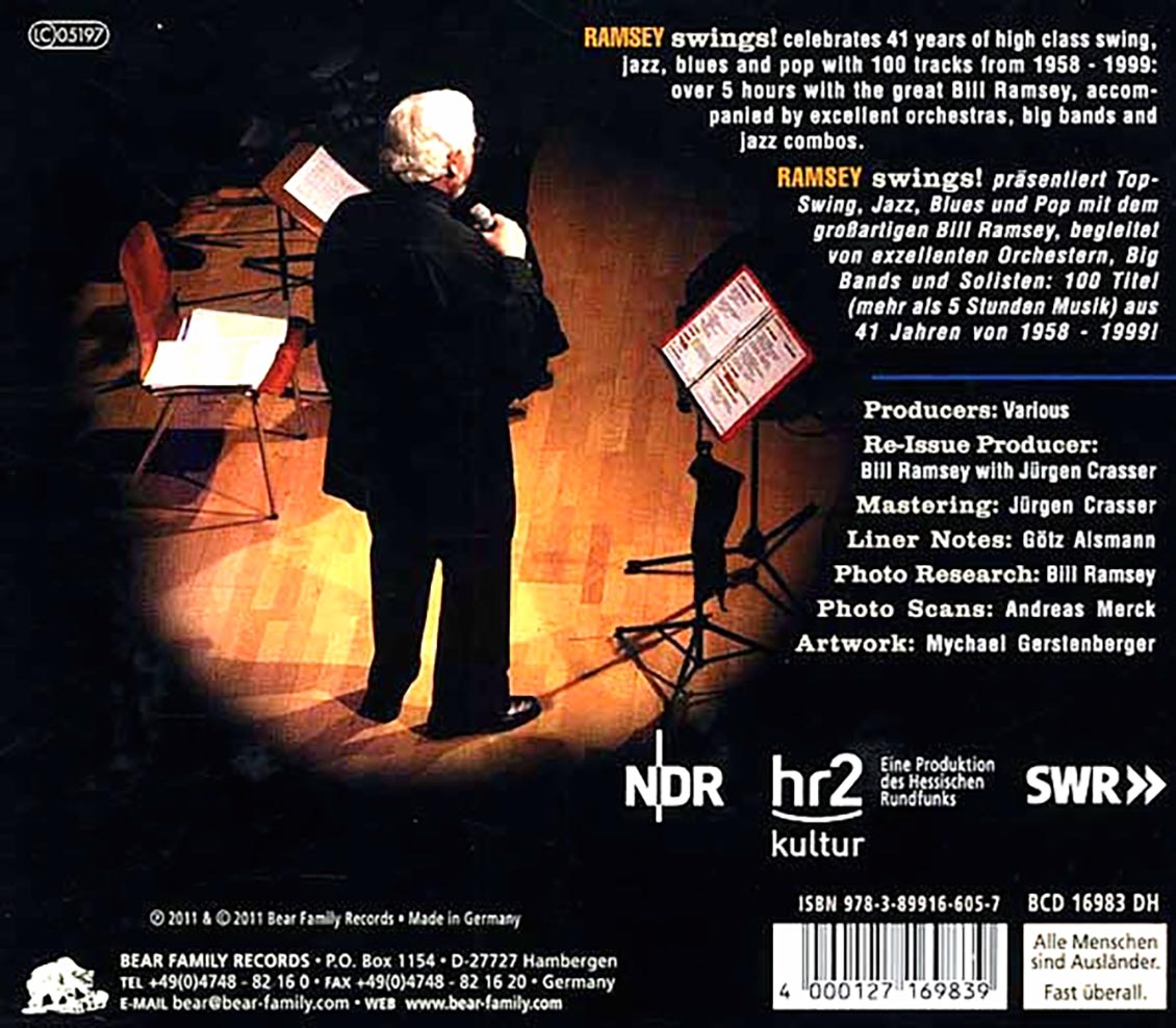 Bill Ramsey - Ramsey Swings! 1958-1999 (4xCD)