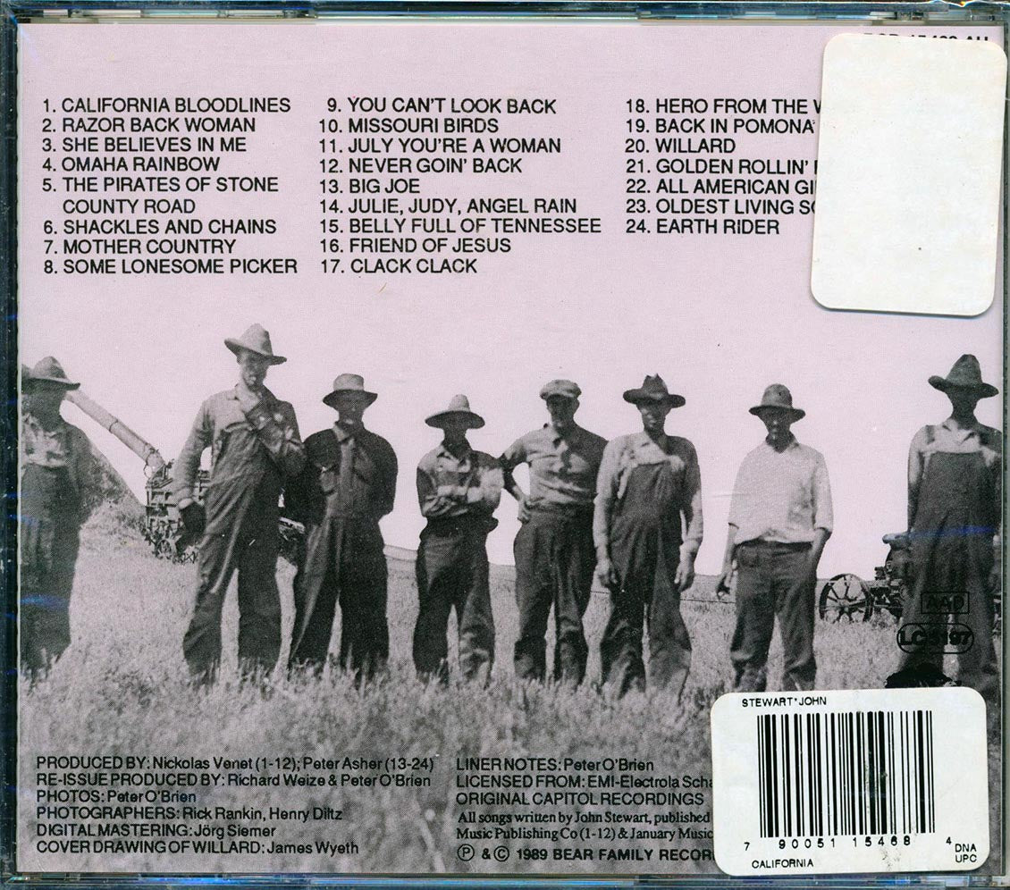 John Stewart - California Bloodlines Willard Minus 2 (24 tracks)