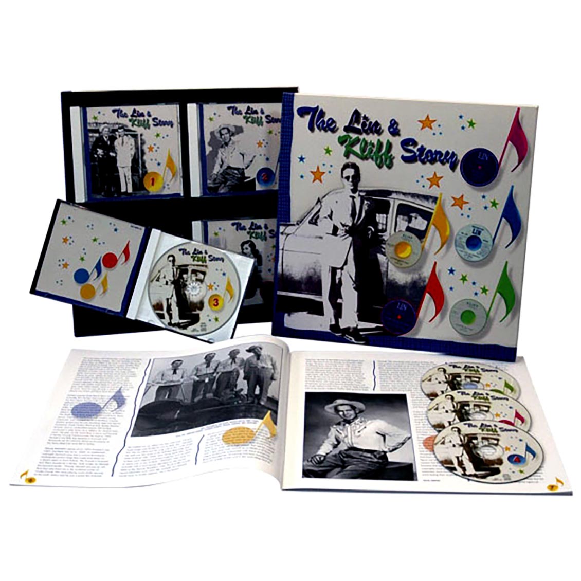 Various - Lin & Kliff Story (4xCD) (LP-size box set)