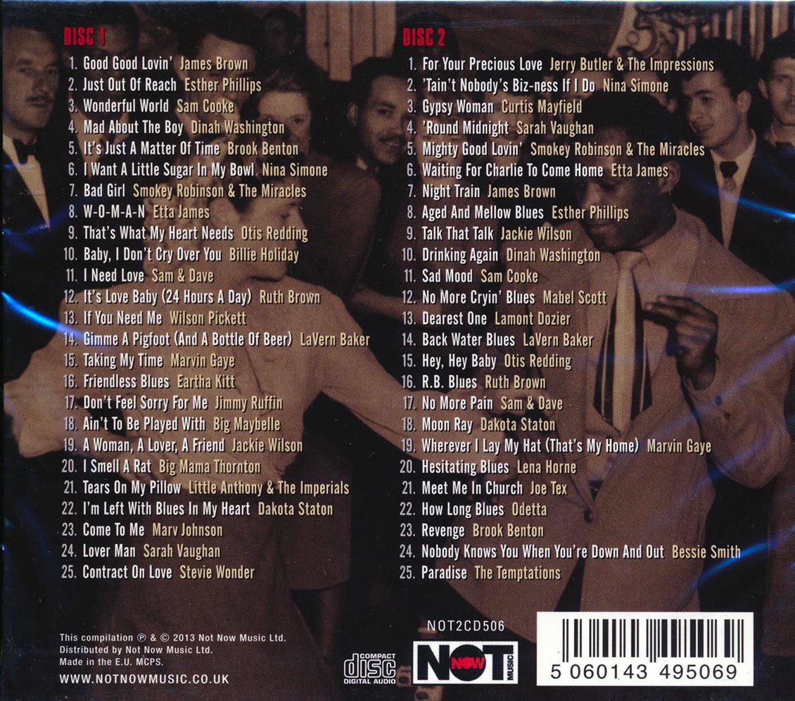 James Brown, Nina Simone, Sam Cooke, Etc. - Soul Brothers & Blues Sisters (50 tracks) (2xCD)