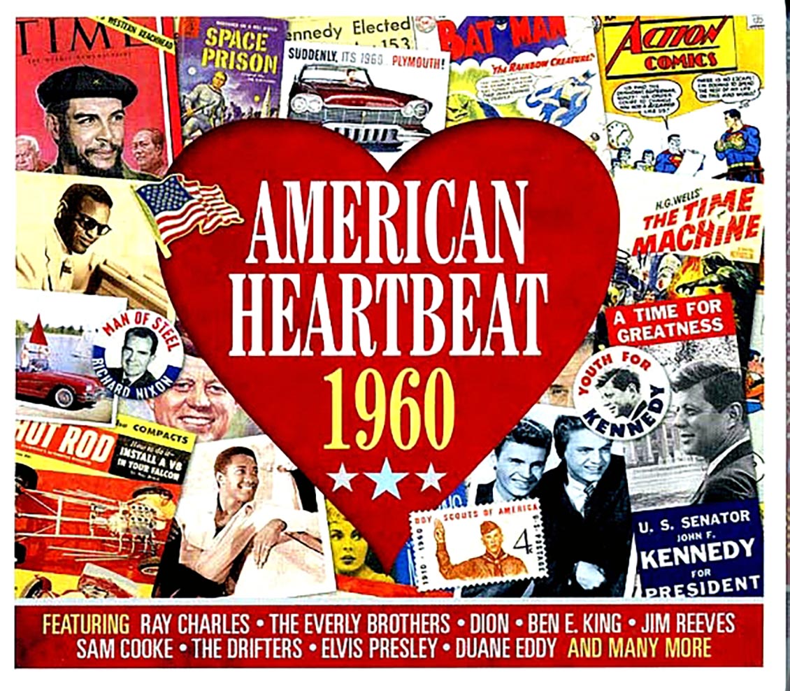 Various - American Heartbeat 1960 (50 tracks) (2xCD) (deluxe 3-fold digipak)