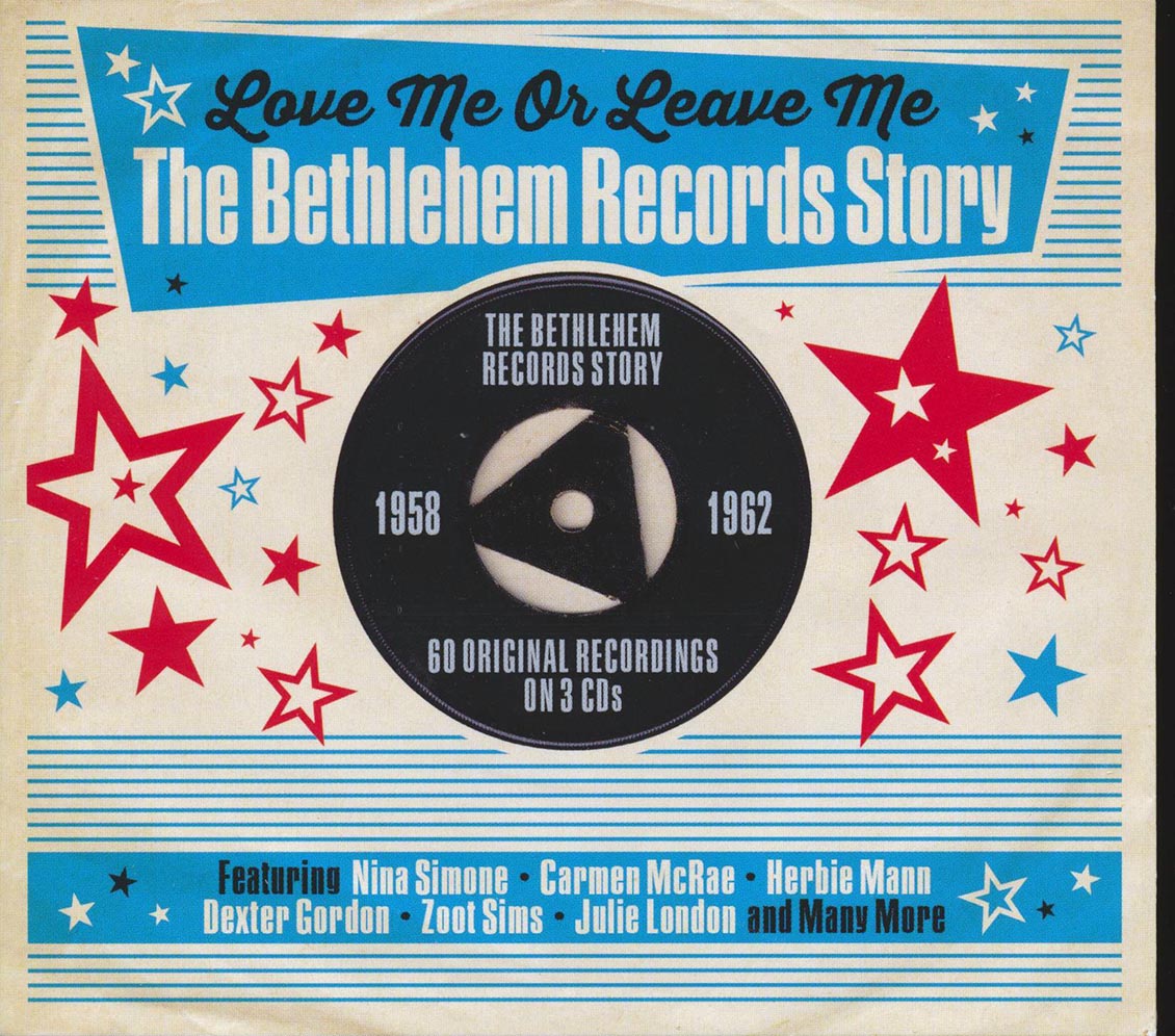 Various - Love Me Or Leave Me: The Bethlehem Records Story 1958-1962 (60 tracks) (3xCD) (deluxe 3-fold digipak)
