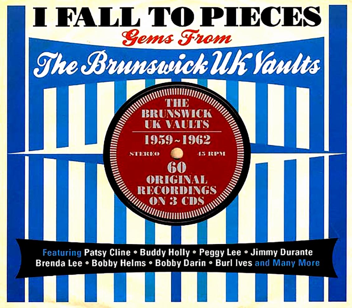 Various - I Fall To Pieces: Gems From The Brunswick UK Vaults 1959-1962 (60 tracks) (3xCD) (deluxe 3-fold digipak)