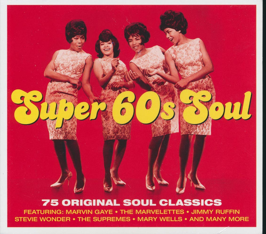 Various - Super 60s Soul: 75 Soul Classiccs (75 tracks) (3xCD) (deluxe 3-fold digipak)