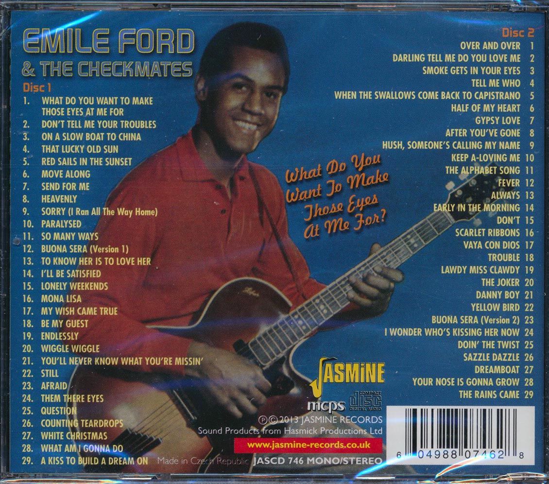 Emile Ford & The Checkmates - What Do You Want To Make Those Eyes At Me For? (58 tracks) (2xCD)