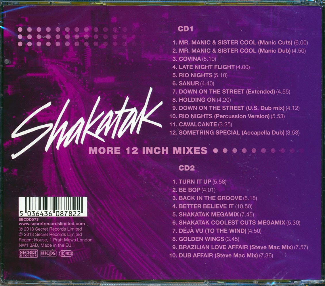 Shakatak - More 12 Inch Mixes (22 tracks)