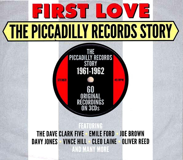 Various - First Love: The Piccadilly Records Story 1961-1962 (60 tracks) (3xCD) (deluxe 3-fold digipak)
