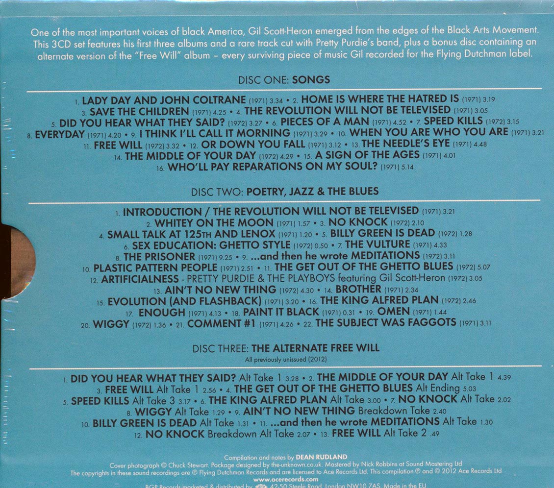 Gil Scott-Heron - The Revolution Begins: The Flying Dutchman Masters (3xCD)