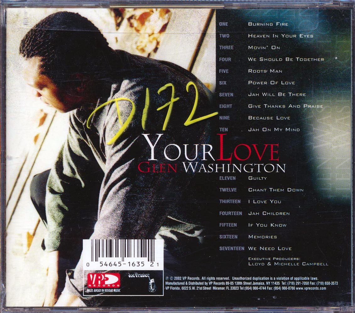 Glen Washington - Your Love