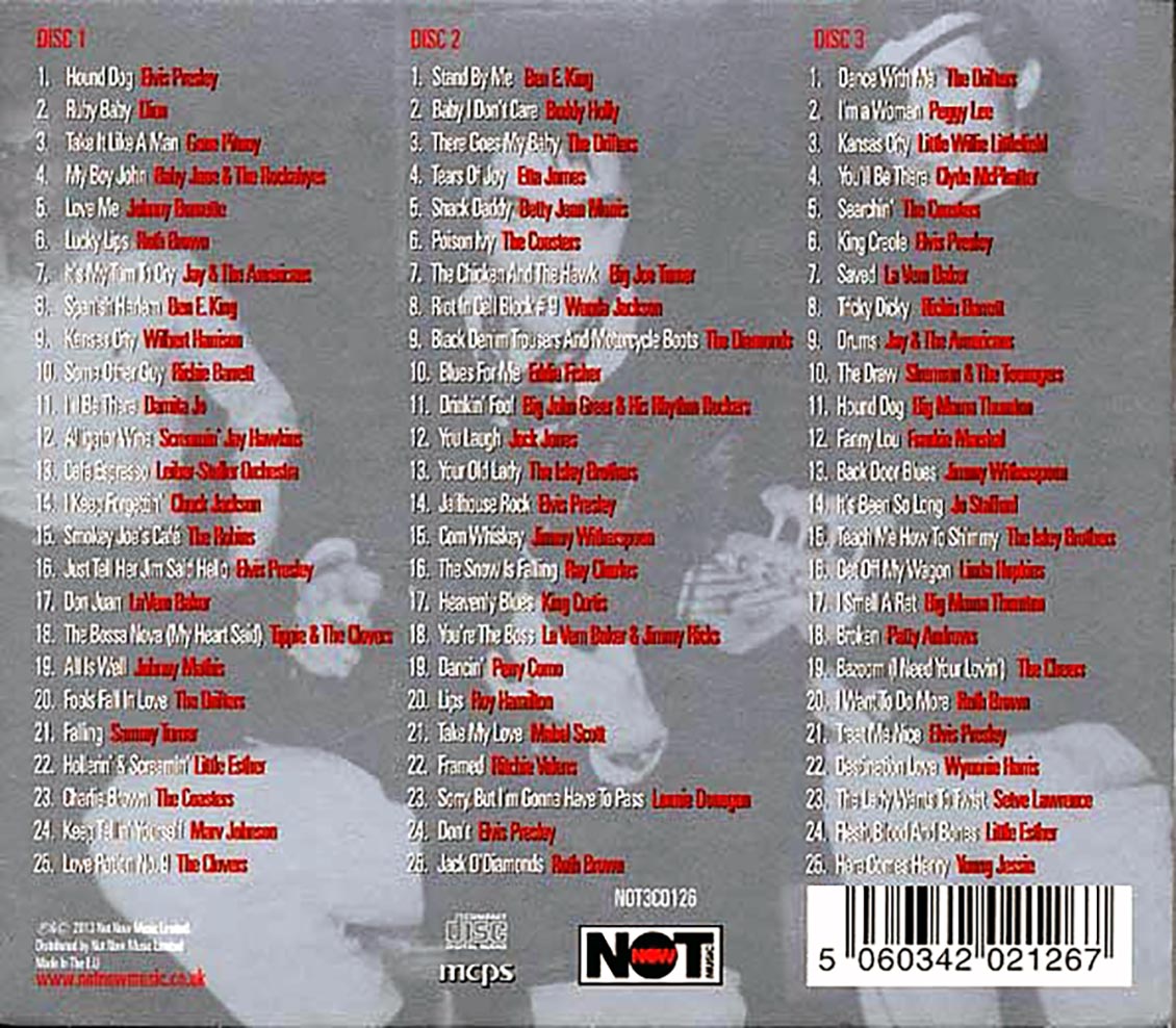 Various - The Songs Of Leiber And Stoller (75 tracks) (3xCD) (deluxe 3-fold digipak)