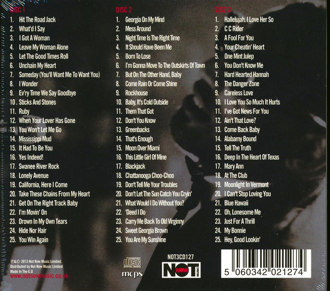 Ray Charles - The Ultimate Collection (75 tracks) (3xCD) (deluxe 3-fold digipak)