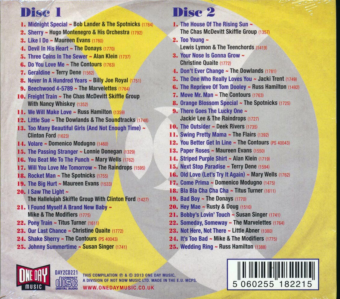 Various - Midnight Special: The Oriole Records Story 1956-1962 (50 tracks) (2xCD) (deluxe 3-fold digipak)