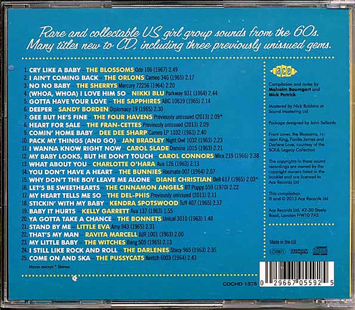 Various - Where The Girls Are Volume 8 (25 tracks)