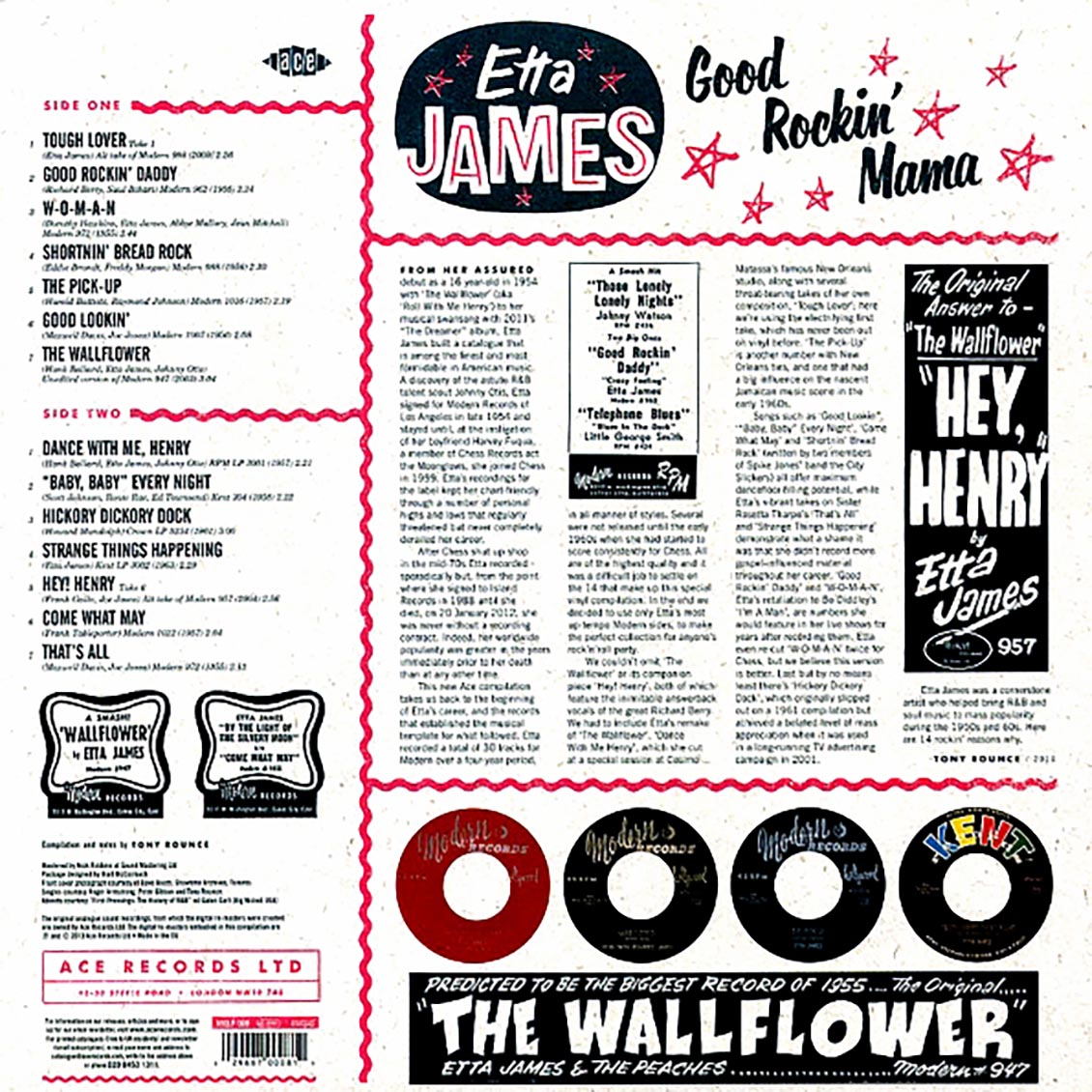 Etta James - Good Rockin' Mama: Her 1950s Rock 'n' Roll Dance Party (180g) (colored vinyl)