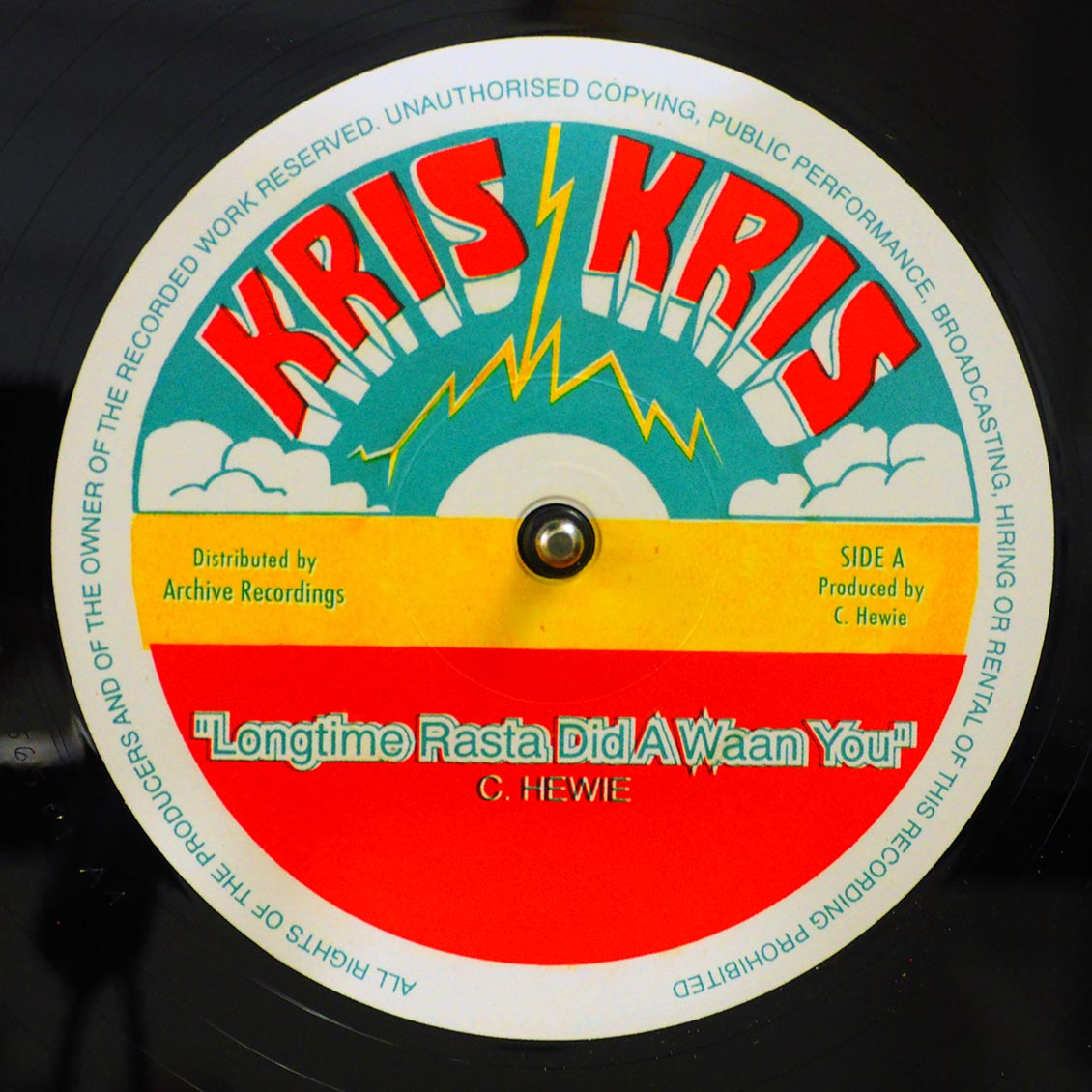 Chris Hewie - Longtime Rasta Did A Waan You  /  Version