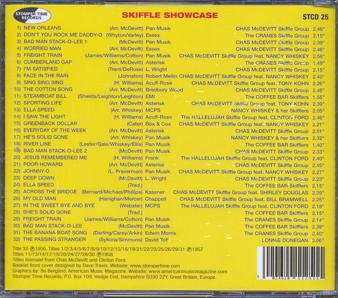 Chas McDevitt, Various - Skiffle Showcase
