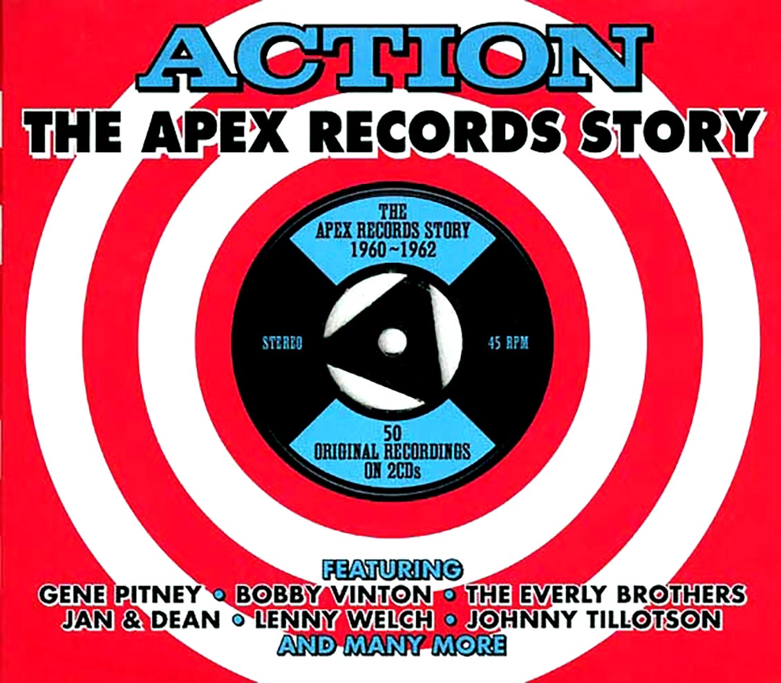 Various - Action: The Apex Records Story 1960-1962 (50 tracks) (2xCD) (deluxe 3-fold digipak)