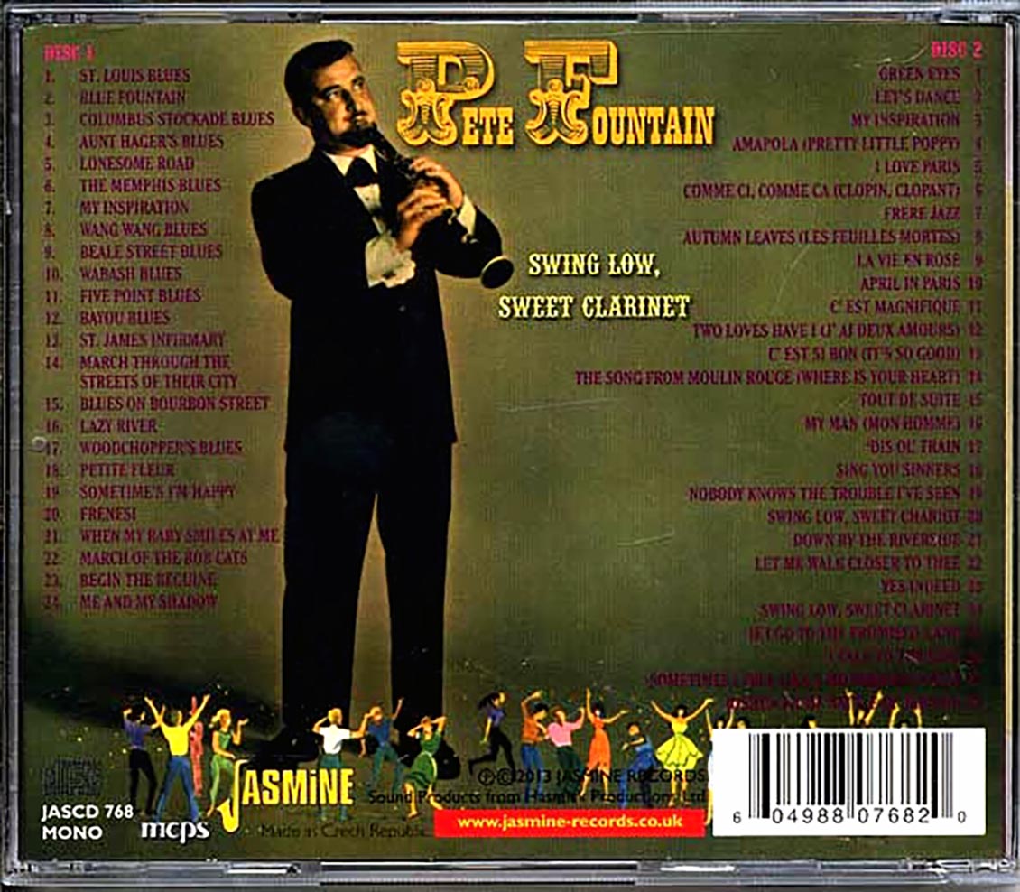 Pete Fountain - Swing Low, Sweet Clarinet (52 tracks) (2xCD)