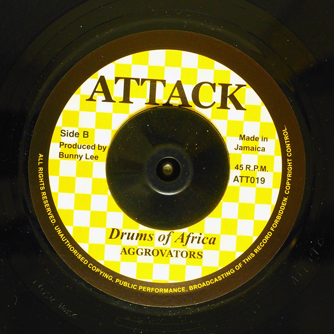 Johnny Clarke - Time Will Tell  /  The Aggrovators - Drums Of Africa (rhythm: "Bob Marley - Time Will Tell")