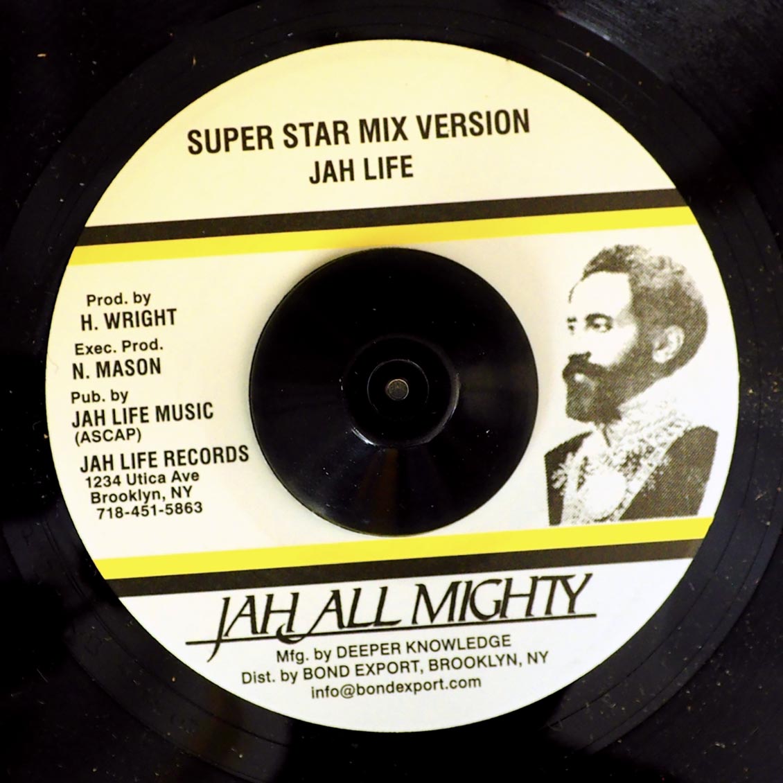 Tinga Stewart - Babylon Falling  /  Jah Life - Super Star Mix Version (rhythm: "Babylon Falling")
