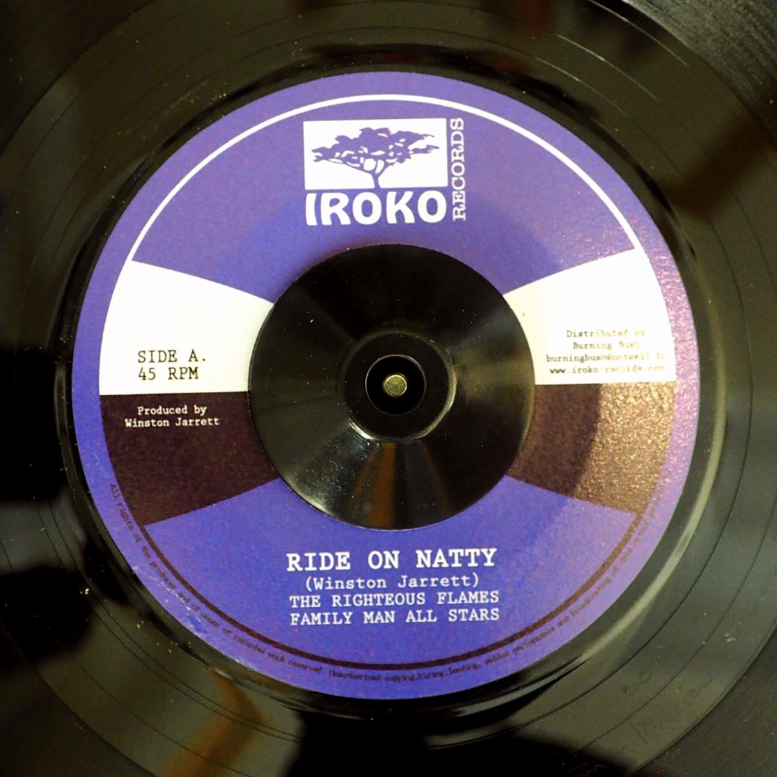 Righteous Flames - Ride On Natty  /  Familyman All Stars - Version (rhythm: "Prince Far I - Jah Will Provide")