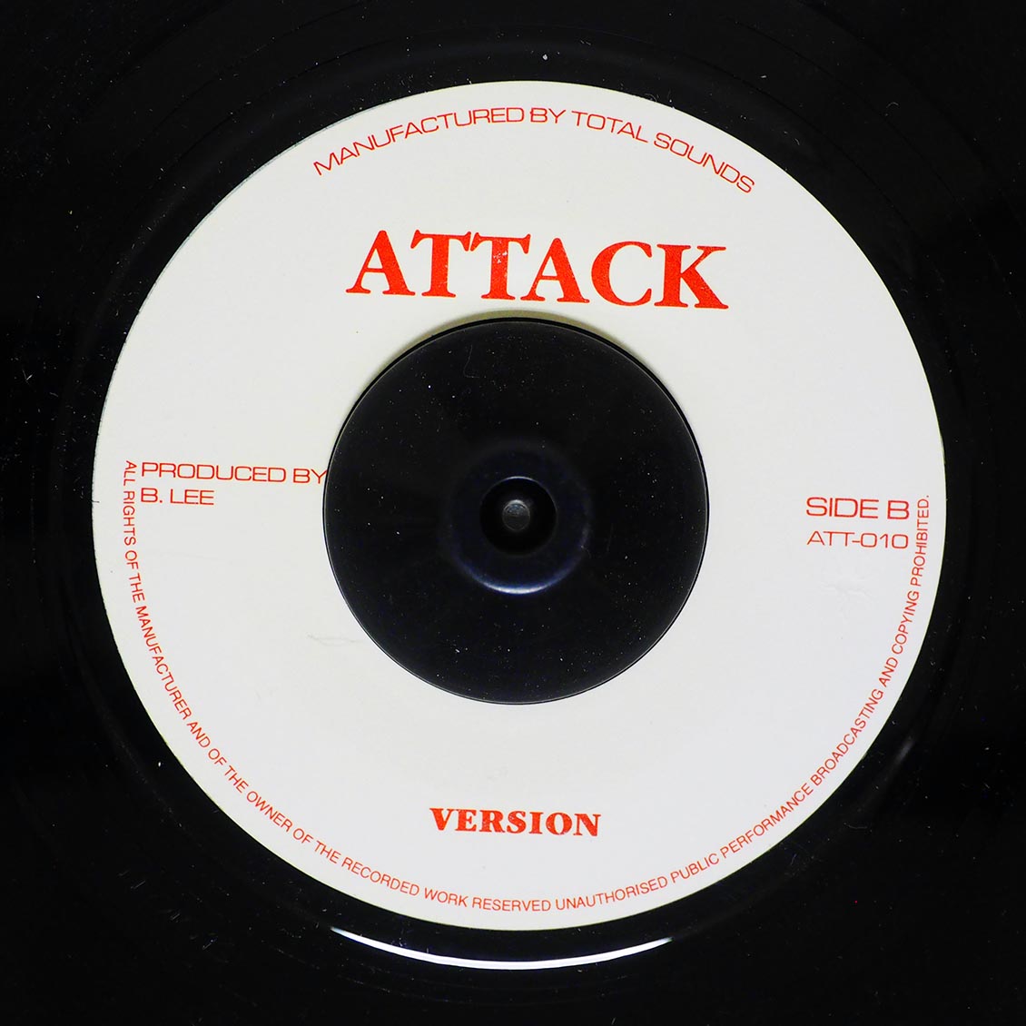 Johnny Clarke - King In A Di Arena  /  Version (rhythm: "Death In The Arena") (UK press)
