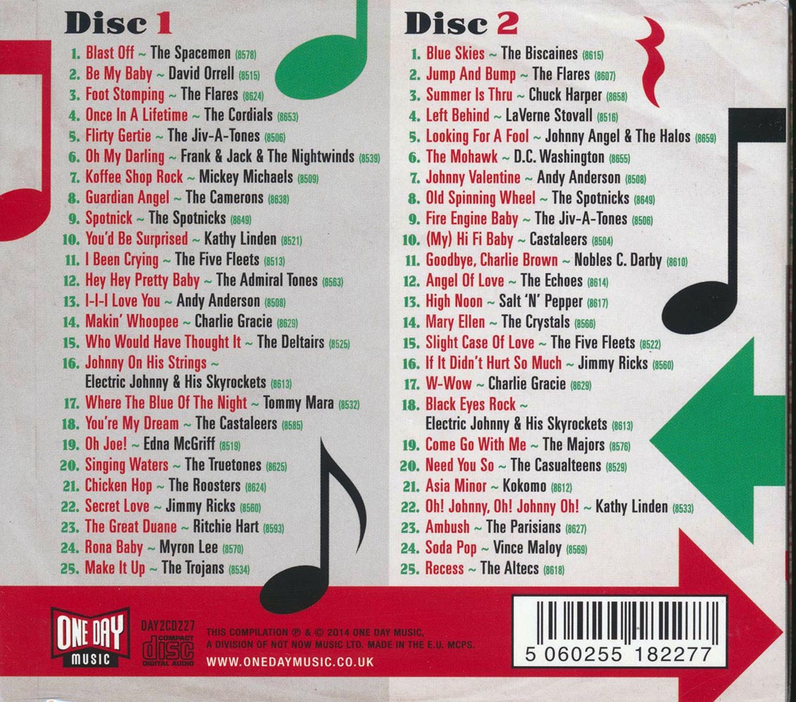 Various - Blast Off: The Felsted Records Story 1958-1962 (50 tracks) (2xCD) (deluxe 3-fold digipak)