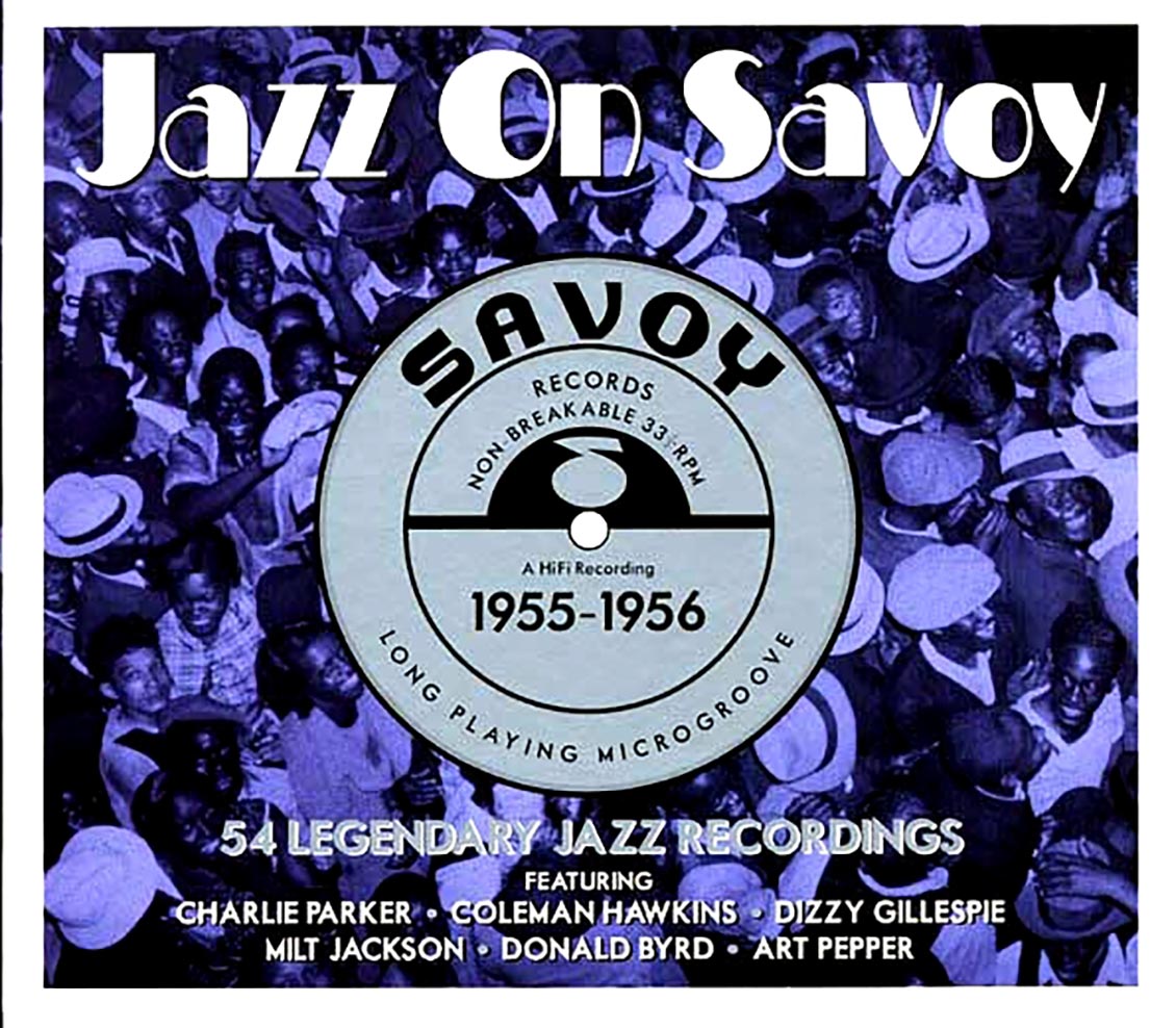 Various - Jazz On Savoy 1955-1956 (54 tracks) (3xCD) (deluxe 3-fold digipak)